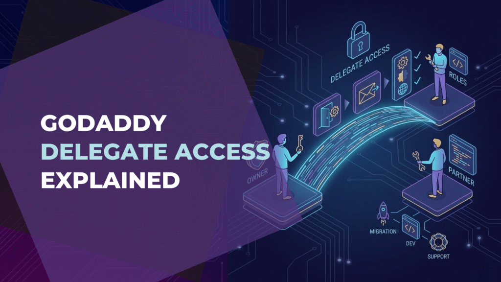How to grant GoDaddy delegated access guide