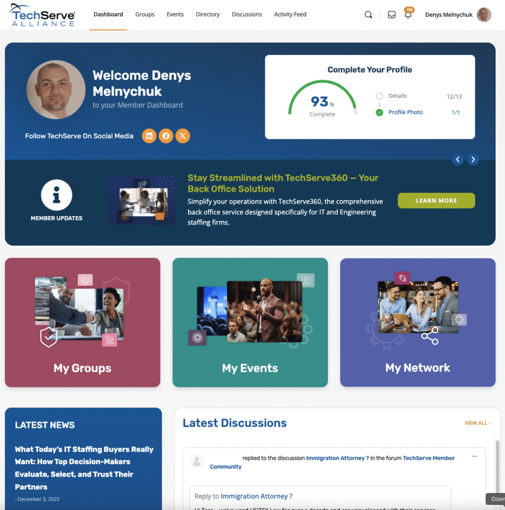 community 1015x1024 - TechServe Alliance: From Legacy Patchwork to Modern Membership Platform
