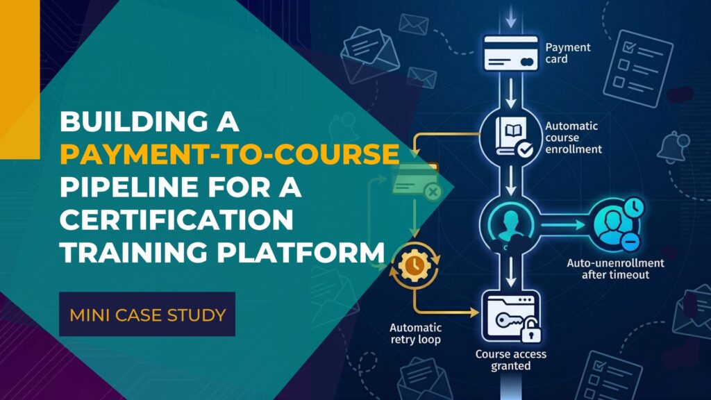 Case study on course enrollment automation