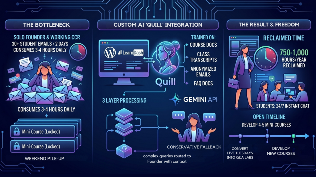 chatbot Charlene 1024x576 - How a Custom Chatbot Cut This Founder's Daily Email by 4 Hours