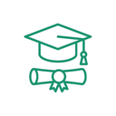 Courses and certification icon